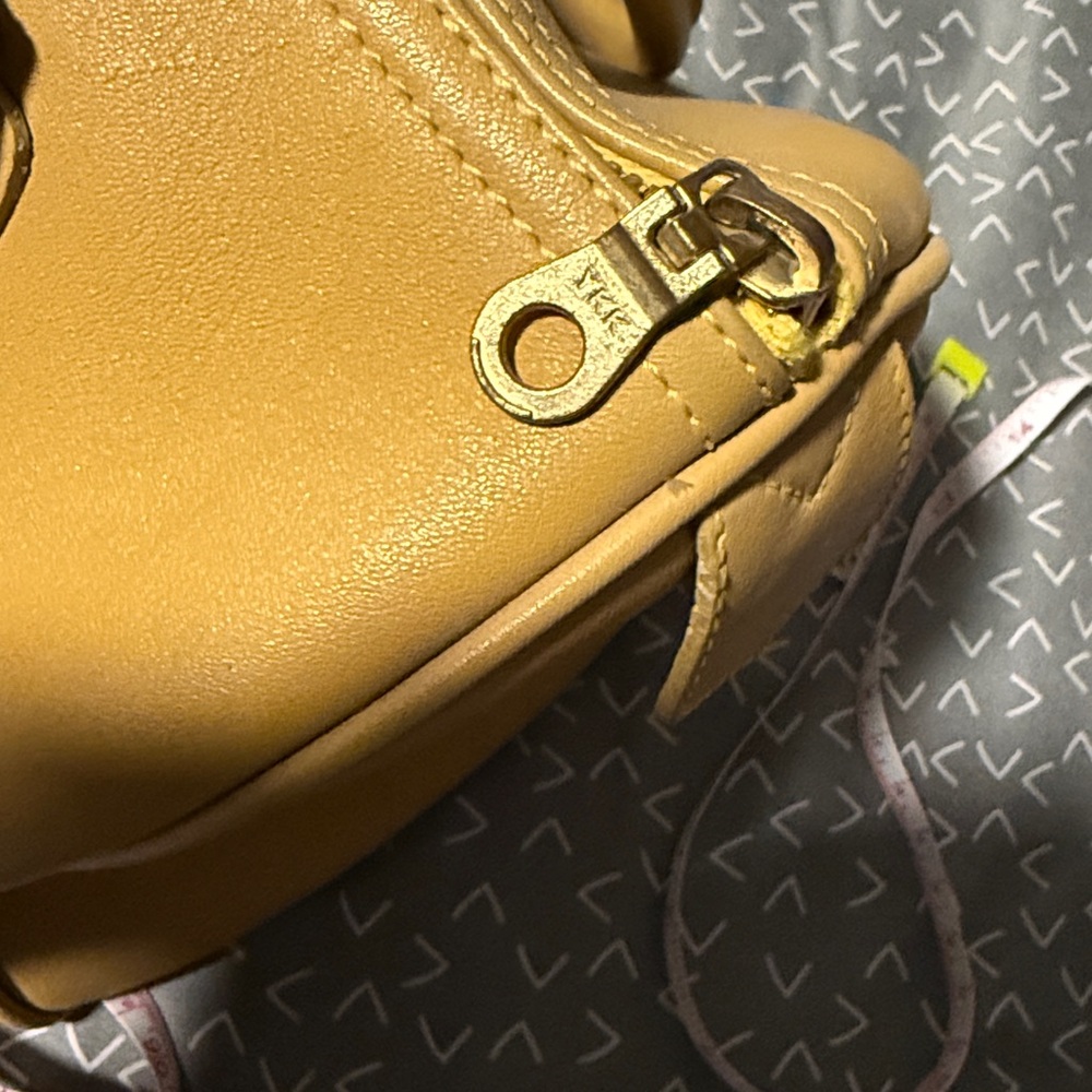 Dooney Bourke Mustard Yellow Leather Shoulder Bag - Women's Crossbody - Picture 4 of 9
